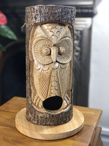 Bird Boxes and Carvings